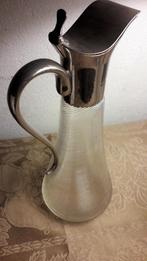 ANTIEKE  LIKEURKAN FRIES DRAADGLAS ROND 1900, Ophalen of Verzenden