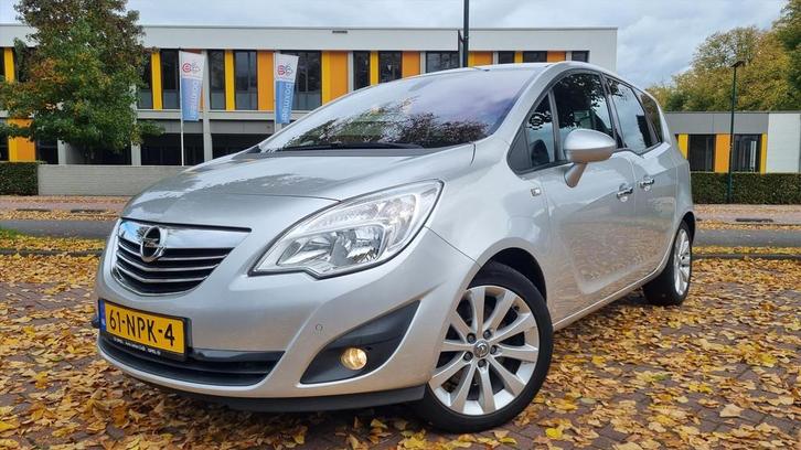 OPEL Meriva 1.4 Turbo Cosmo 140pk 1e eigenaar/ Trekhaak!, Auto's, Opel, Te koop, Meriva, ABS, Airbags, Airconditioning, Boordcomputer
