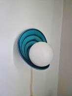 Unieke en zeldzame vintage Space Age wandlamp, Ophalen of Verzenden, Zo goed als nieuw, Overige materialen, Space age