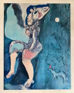Marc Chagall art-print The Circus Girl with the Wolf's Head, Antiek en Kunst, Kunst | Litho's en Zeefdrukken, Ophalen of Verzenden
