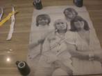 ABBA Witte Pakken 1976 Poster, Ophalen of Verzenden