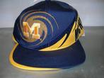 Michigan wolverines university snapback cap vintage new wit, Nieuw, Pet, One size fits all, Sport specialties