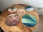 Set van 5 Ronde Muurcirkels - Decoratief, Huis en Inrichting, Ophalen of Verzenden, Zo goed als nieuw