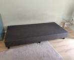 Boxspring, Huis en Inrichting, Ophalen, 90 cm, Eenpersoons, Zwart