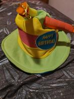 Happy birthday feestmuts zgan, Ophalen of Verzenden, Zo goed als nieuw, Carnaval