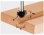 Festool HW S8 D23/R6 Kwartrondprofielfrees HW 491007, Ophalen of Verzenden, Nieuw, 1200 watt of meer, 70 mm of meer