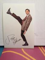 MR BEAN ROWAN ATKINSON UK, Verzamelen, Verzenden, Nieuw, Foto of Kaart, Gesigneerd