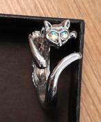 NIEUWE KATTEN Ring - 1 Maat, Sieraden, Tassen en Uiterlijk, Ringen, Ophalen of Verzenden, Nieuw, Zilver, Dame