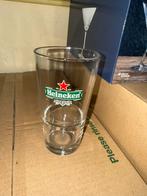 Heineken glas 0,25 cl oud model vaasje, Verzamelen, Biermerken, Ophalen, Zo goed als nieuw, Glas of Glazen, Heineken