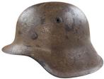 duitse ww2 m42 luftwaffe camo helm, Ophalen of Verzenden, Luchtmacht, Duitsland, Helm of Baret
