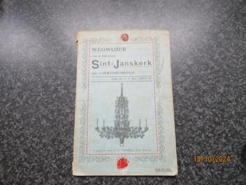 WEGWIJZER VD KATHEDRALE SINT- JANSKERK- s`HERTOGENBOSCH-1908 beschikbaar voor biedingen