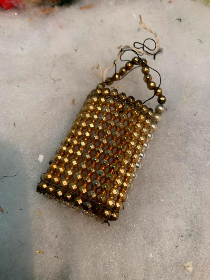 #kerst tas gablonzer kerstman, Diversen, Kerst, Zo goed als nieuw, Ophalen of Verzenden