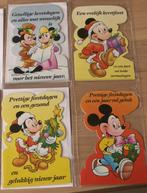4 verschillende Disney kerstkaarten met stamogelijkheid nieu, Ophalen of Verzenden, Overige figuren, Nieuw, Beeldje of Figuurtje