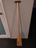 Houten Drakenboot Peddel + Draaghoes, Ophalen of Verzenden, Gebruikt, Enkelbladige peddel