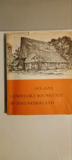 mooi oud boek Jan Jans bouwkunst 5de druk 1977, Ophalen of Verzenden, Zo goed als nieuw