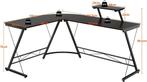 Corner desk writing desk computer table office table, Ophalen, Met wielen, Nieuw, Bureau