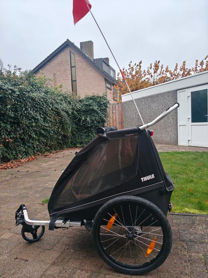 Thule Coaster XT Fietskar - Compleet!, Fietsen en Brommers, Fietsaccessoires | Aanhangers en Karren, Ophalen