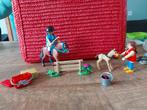 Playmobil paarden, Ophalen