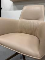 2 Leolux Gyon Bureaustoel Design stoel leer Blossom Flex, Huis en Inrichting, Leolux, Twee, Leer, Ophalen of Verzenden