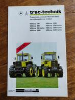 Mercedes-Benz Trac-Technik Brochure folder, Ophalen of Verzenden, Zo goed als nieuw, Mercedes, Mercedes-Benz