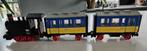 Lego 12v trein 7710; de zeldzame geelblauwe trein, Ophalen of Verzenden, Gebruikt, Complete set, Lego