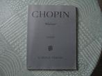 Chopin Walzer Urtext, Muziek en Instrumenten, Bladmuziek, Klassiek, Ophalen of Verzenden, Zo goed als nieuw, Artiest of Componist