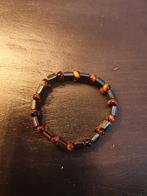 Tijgeroog Meditatie Armband, Overige materialen, Met edelsteen, Bruin, Nieuw
