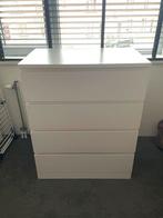 Malm ladekast, Huis en Inrichting, Kasten | Ladekasten, Ophalen, 50 tot 100 cm, Zo goed als nieuw, 3 of 4 laden