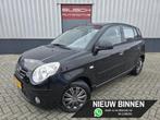 Kia Picanto 1.0 5 deurs Seven | AIRCO | ISOFIX | AUX |, Stof, 4 cilinders, 400 kg, Zwart