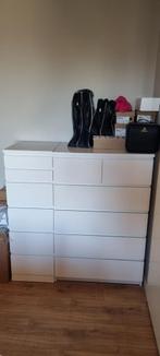 Ladekast Malm 40x123 en 80x123, Huis en Inrichting, Ophalen, 5 laden of meer, 100 tot 150 cm, 50 tot 100 cm