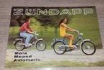Zundapp Folder D +/- 1972 Mofa-Moped-Automatic 14 pagina's, Verzenden, Gebruikt