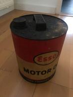 Esso motor olie blik vintage retro man cave, Verzamelen, Merken en Reclamevoorwerpen, Ophalen of Verzenden