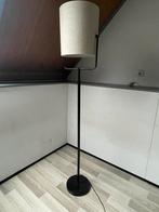 Stijlvolle lamp | zwart met stoffen kap – verstelbaar, Huis en Inrichting, Lampen | Vloerlampen, Ophalen, Zo goed als nieuw, Metaal