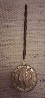 Antieke beddenpan met Figuren, Ophalen of Verzenden