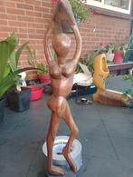 Erotisch beeld vrouw hout, Ophalen of Verzenden