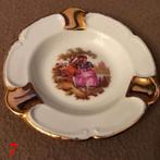 Limoges Porseleinen Asbak Romantische Scène, Ophalen of Verzenden, Zo goed als nieuw, Porselein