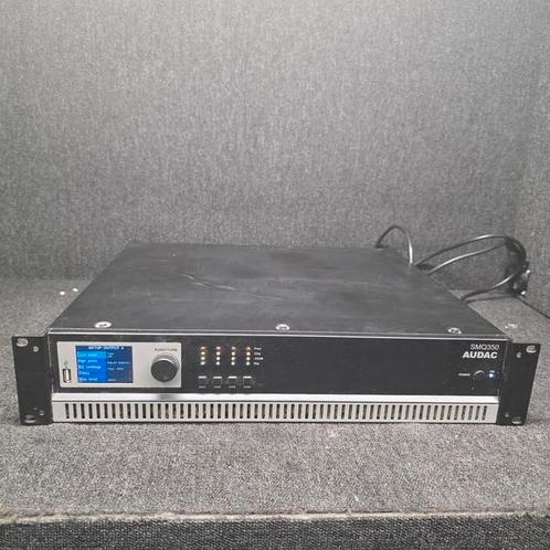 AUDAC  SMQ350    quad versterker met DSP, Audio, Tv en Foto, Luidsprekers, Gebruikt, Ophalen of Verzenden