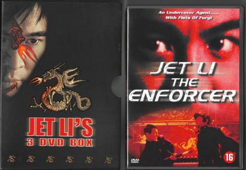 3 DVD-box van Jet Li, Cd's en Dvd's, Dvd's | Actie, Zo goed als nieuw, Martial Arts, Vanaf 16 jaar, Ophalen