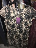 Nieuwe geisha jurk suede zwart bruin slang beige nude 36/s, Ophalen of Verzenden, Zo goed als nieuw, Maat 36 (S), Beige