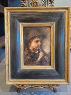 Schilderij André Broedelet (1872-1931) gesigneerd, Antiek en Kunst, Kunst | Schilderijen | Klassiek, Ophalen of Verzenden