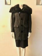 Dsquared2 jas wol met grote bontkraag maat 38, Maat 38/40 (M), Ophalen of Verzenden, Zo goed als nieuw, Dsquared2
