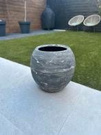 Ronde Bloempot Grijs, Gebruikt, Minder dan 30 cm, Minder dan 60 cm, Rond