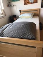 Mooi 1 persoons elektrische bed, Ophalen, 90 cm, Eenpersoons, Wit