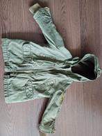 Legergroene jas Zara mt 92/98, Kinderen en Baby's, Kinderkleding | Maat 92, Meisje, Gebruikt, Jas, Ophalen