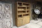 Wandmeubel mangohout, direct leverbaar! Vakkenkast, Slim meubelen, Lindberghstraat 29, Nieuw, Ophalen of Verzenden