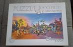Disneyland Parijs panorama puzzel 1000 stukjes, Hobby en Vrije tijd, Denksport en Puzzels, Ophalen, 500 t/m 1500 stukjes, Zo goed als nieuw