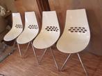 Design stoelen, 4 stuks Calligarus, Huis en Inrichting, Ophalen, Gebruikt, Vier