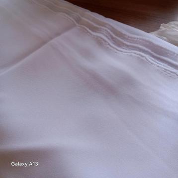 Grote Witte Stof Lap - 400x150 cm beschikbaar voor biedingen