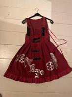 Steampunk style cosplay jurk rood maat s, Hobby en Vrije tijd, Kostuums, Theaterbenodigdheden en LARP, Ophalen of Verzenden, Zo goed als nieuw