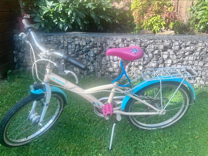 Kinder feets, Fietsen en Brommers, Fietsen | Vouwfietsen, Gebruikt, Dames, 20 inch of meer, Versnellingen, Ophalen of Verzenden